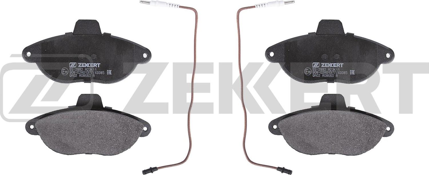 Тормозные колодки Zekkert. Артикул BS-2882