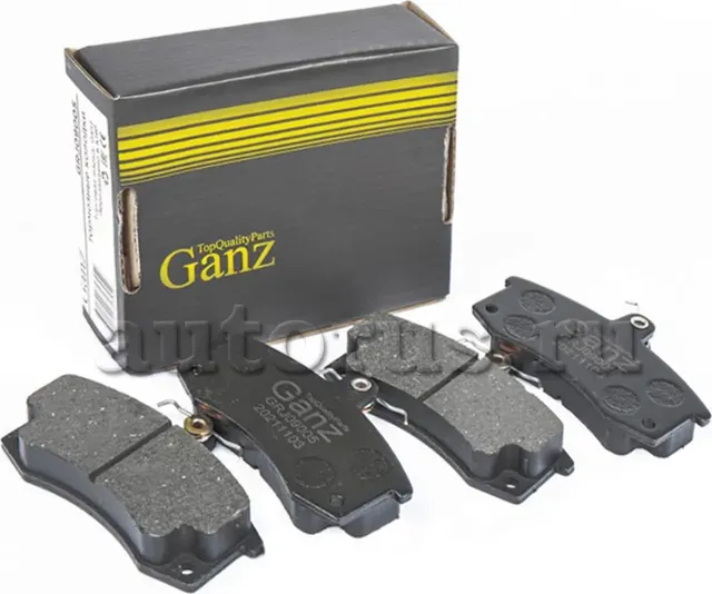Колодки передние (с датчиками) (Ganz). Артикул GRJ09005