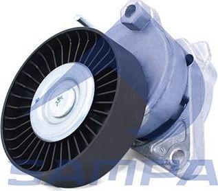 Натяжной ролик (натяжитель) приводного поликлинового ремня Sampa. Артикул 206.417