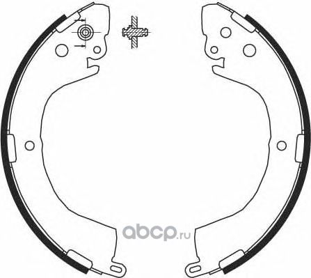 Тормозные колодки Mitsubishi. Артикул MN186403