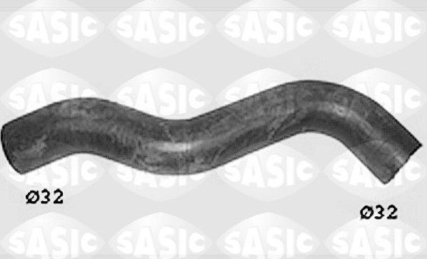 Патрубок радиатора (системы охлаждения) Sasic. Артикул SWH6669