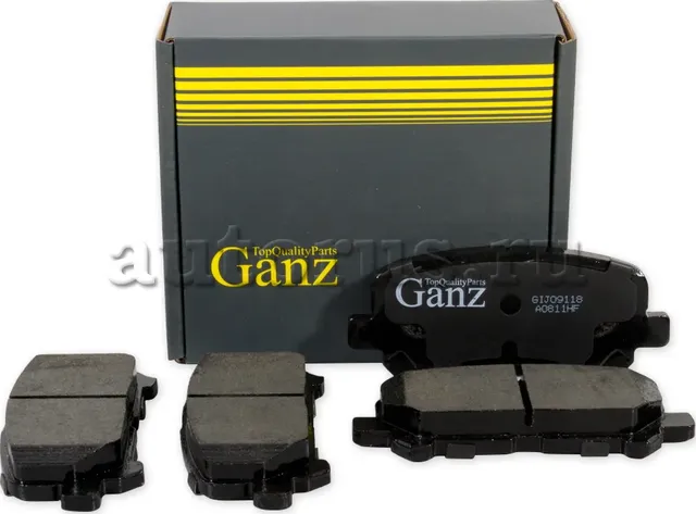 Колодки торм.зад. (Ganz). Артикул GIJ09118