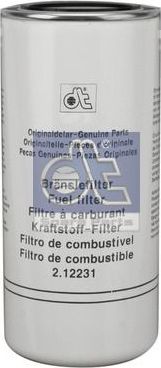 Топливный фильтр DT Spare Parts. Артикул 2.12231