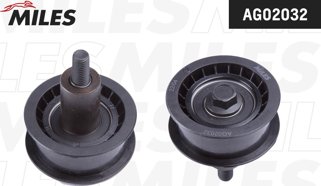 Направляющий (ведущий) ролик ремня ГРМ Miles. Артикул AG02032