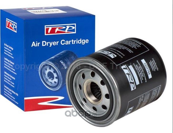 1527755* Фильтр осушителя с маслоотделителем M41x1.5 14BAR H165mm DAF CF75/85, X (TRP). Артикул 1527755