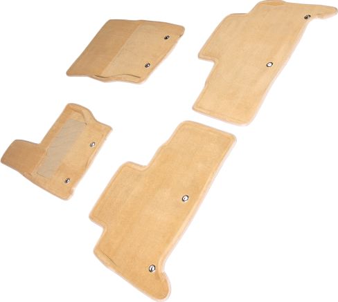 Коврики Seintex 3D ворсовые для салона Land Rover Discovery V 2017-2026 Бежевый. Артикул 89025