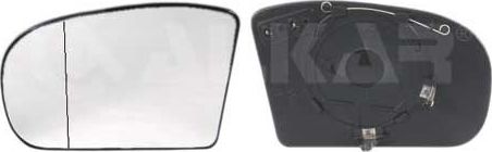 Зеркальное стекло бокового зеркала Alkar левое для Mercedes-Benz E-Класс III (W211, S211) 2002-2006. Артикул 6471534