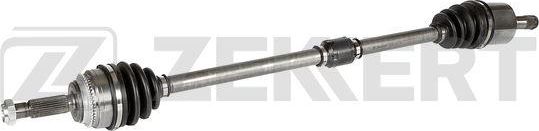 Полуось (привод в сборе, приводной вал) Zekkert передняя правая для Mitsubishi Lancer IX 2003-2013. Артикул AW-5600