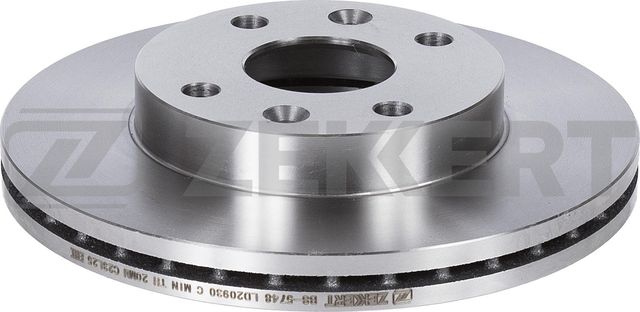 Тормозной диск Zekkert. Артикул BS-5748