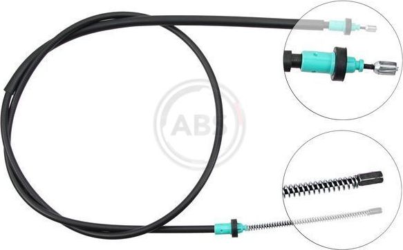 Трос ручника (тросик ручного тормоза) ABS задний правый/левый для Lada Largus I 2012-2026. Артикул K13586