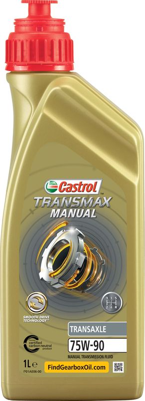 Castrol Transmax Manual Transaxle 75W-90 1л Масло для механич. трансмиссий. Артикул 15D705