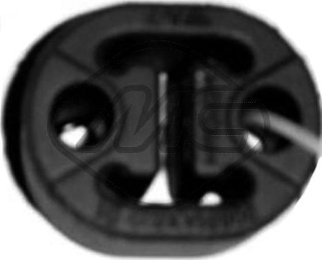 Крепление глушителя Metalcaucho. Артикул 07066