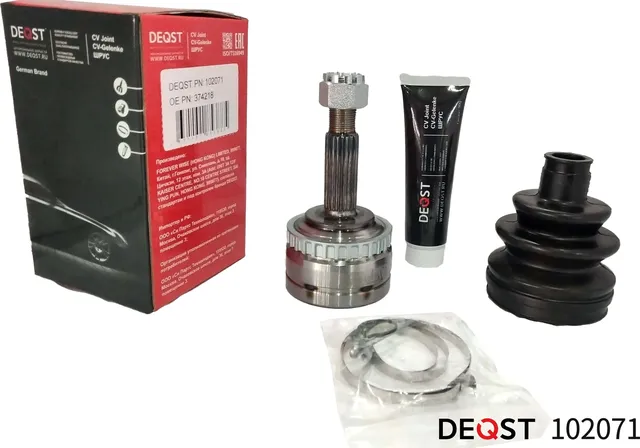 ШРУС OPEL CORSA 1.0-1.7D 94-01 наружний(ABS) (Deqst). Артикул 102071