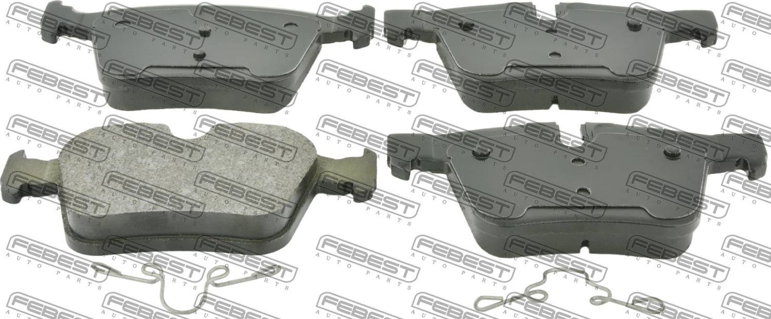 Тормозные колодки Febest. Артикул 2701-S90R