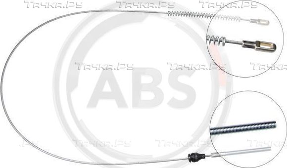 Трос ручника (тросик ручного тормоза) ABS. Артикул K12077
