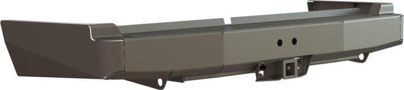 Бампер силовой задний STC с квадратом под фаркоп для Toyota Land Cruiser 80 1990-1997. Артикул STC-TLC80-BR