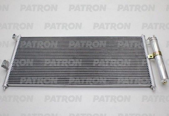 Радиатор кондиционера (конденсатор) Patron для Nissan Primera P12 2002-2008. Артикул PRS1140