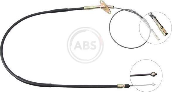 Трос ручника (тросик ручного тормоза) ABS задний правый для Mercedes-Benz T1 1977-1996. Артикул K11328