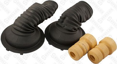 Комплект отбойников и пыльников амортизаторов (стоек) Stellox передний для Toyota RAV4 II (XA20) 2000-2005. Артикул 11-27274-SX