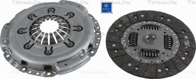 Сцепление (комплект) SACHS для Nissan Primastar I 2001-2003. Артикул 3000 951 103