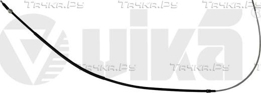 Трос ручника (тросик ручного тормоза) Vika. Артикул 66091159901
