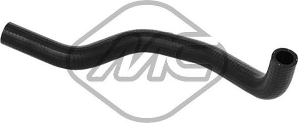 Патрубок радиатора (системы охлаждения) Metalcaucho верхний для Mitsubishi Galant VIII 1996-2004. Артикул 98851