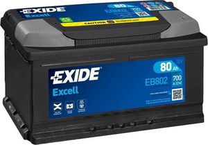 Аккумулятор Exide Excell ** для Alfa Romeo 159 2005-2012. Артикул EB802