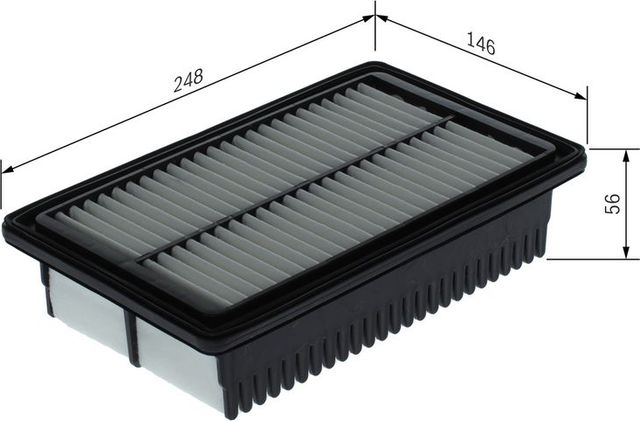 Воздушный фильтр Bosch для Hyundai i20 II 2014-2026. Артикул F 026 400 558