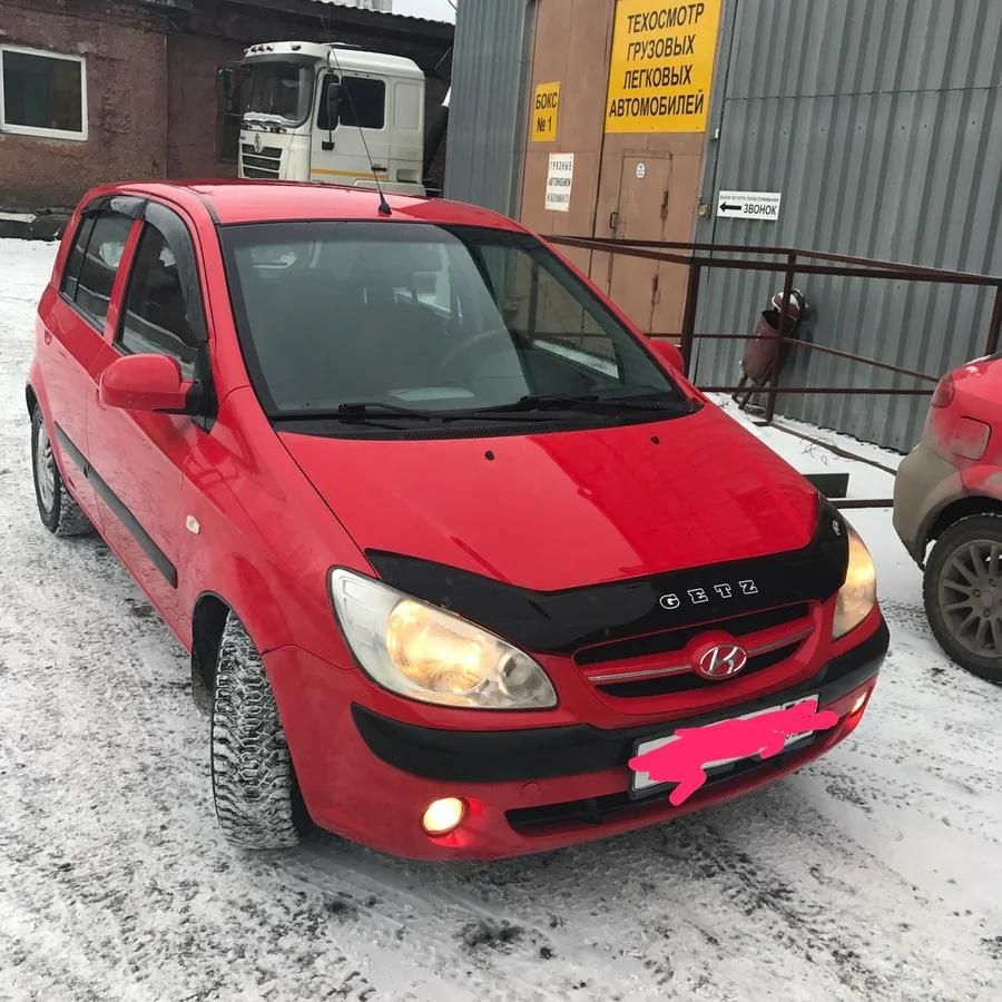 Дефлектор Vip-Tuning для капота Hyundai Getz 2005-2011. Артикул HYD06