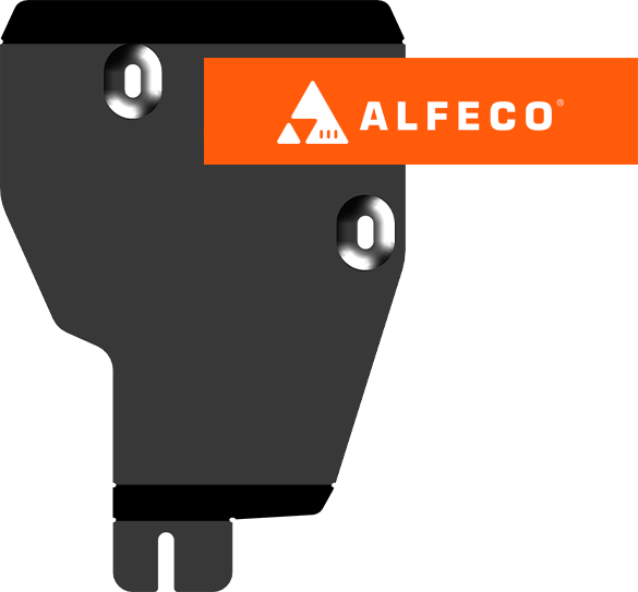 Защита Alfeco для редуктора заднего моста Nissan X-Trail T33 2022-2026. Артикул ALF.15.67