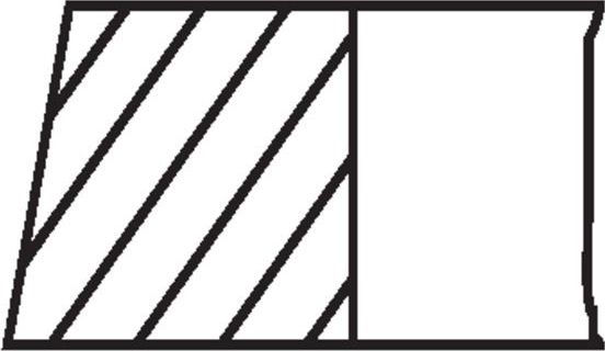 Поршневые кольца Mahle. Артикул 028 10 N1