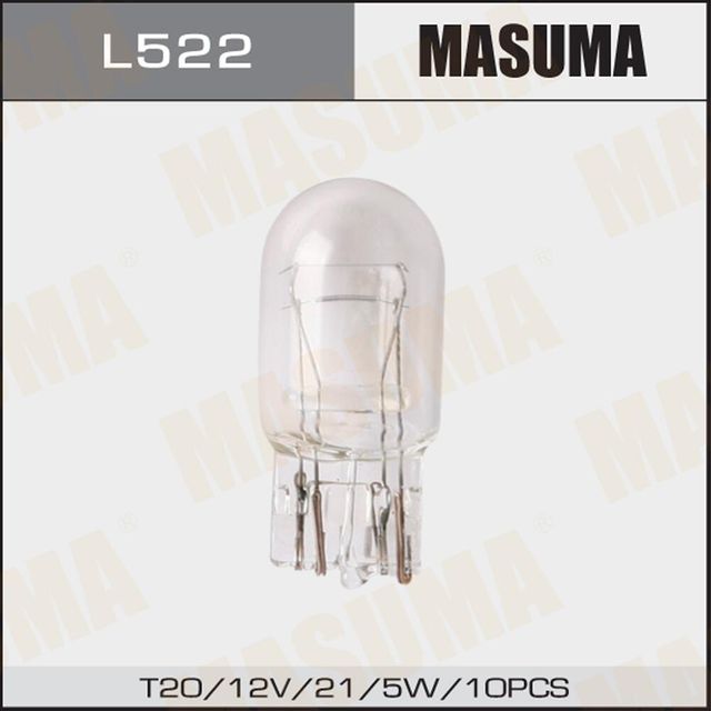 ЛАМПА БЦ MASUMA 12V 215W T20 УП.10ШТ Masuma. Артикул L522