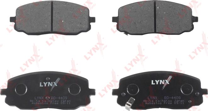 Тормозные колодки LYNXauto. Артикул BD-4409