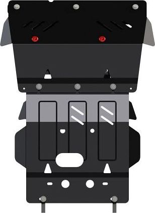 Защита Шериф (2,5 мм) для картера Lexus GX 460 2009-2023. Артикул 24.4593