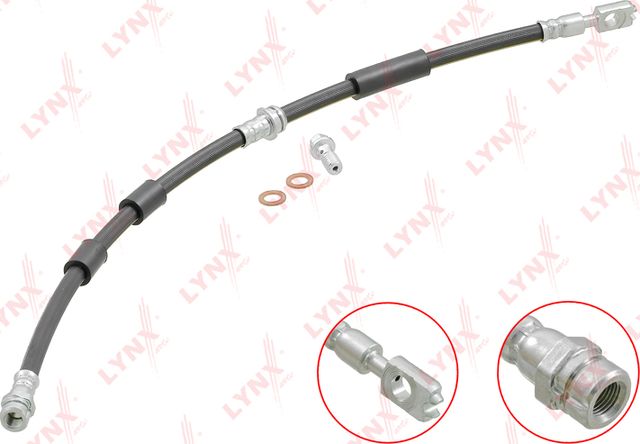 Тормозной шланг LYNXauto для Audi S3 I (8L) 1999-2002. Артикул BL-3185