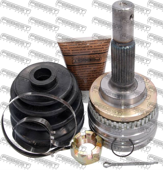 Шрус наружный (граната) Febest передний для Nissan Bluebird VIII (T12, T72) 1988-1992. Артикул 0210-P10A42