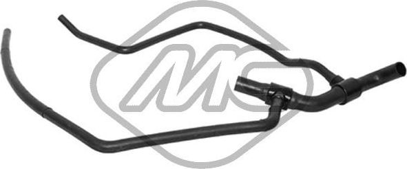 Патрубок радиатора (системы охлаждения) Metalcaucho. Артикул 07728