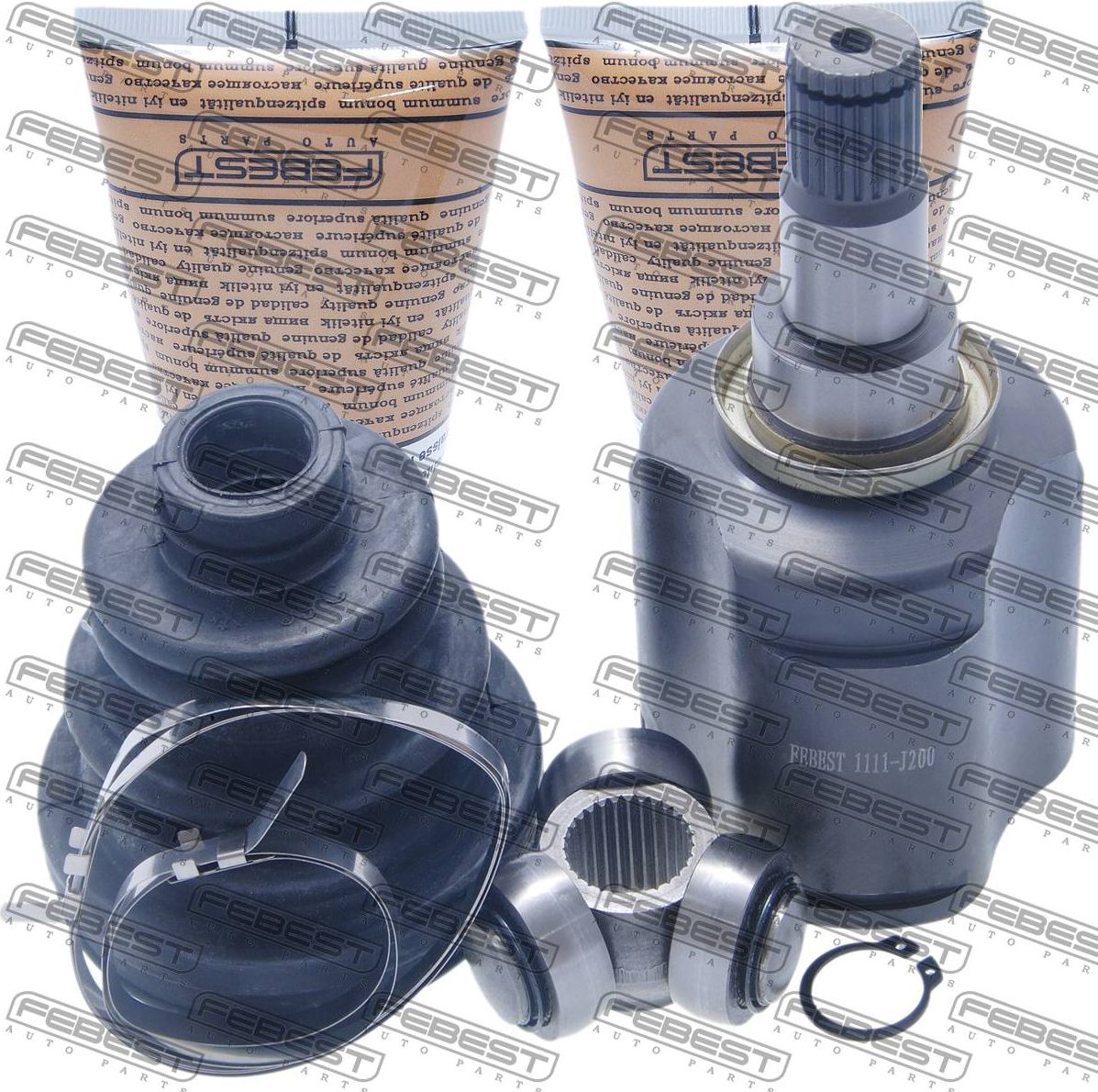 Шрус внутренний (граната) Febest. Артикул 1111-J200
