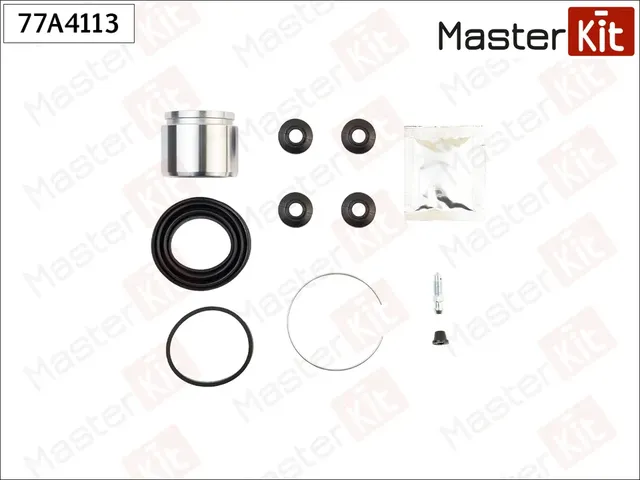 Ремкомплект тормозного суппорта+поршень | перед прав/лев | (Master KIT). Артикул 77A4113