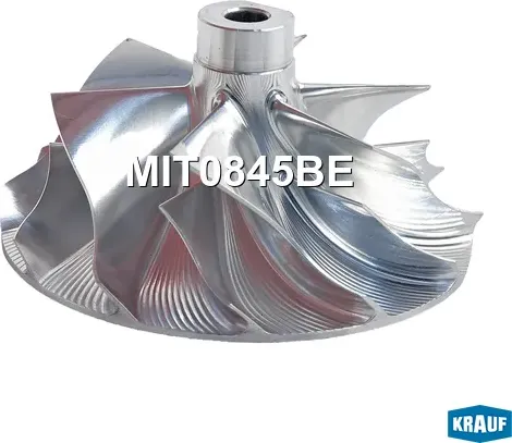 Крыльчатка турбокомпрессора Krauf. Артикул MIT0845BE