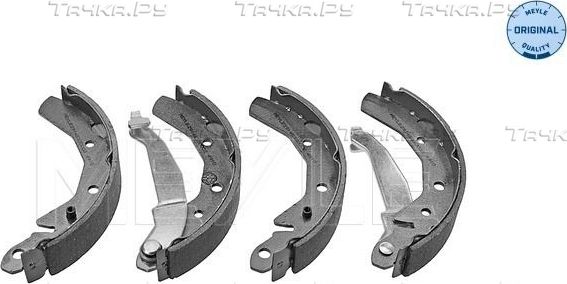 Тормозные колодки Meyle Original задние для Chevrolet Spark II 2005-2010. Артикул 29-14 533 0002