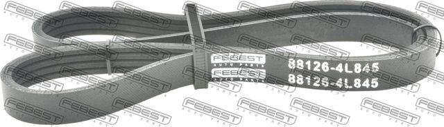 Приводной ремень поликлиновой Febest для Nissan Almera Tino I 2000-2006. Артикул 88126-4L845