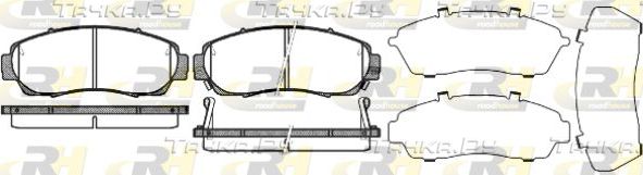 Тормозные колодки RoadHouse передние для Haval H6 2013-2026. Артикул 21171.12