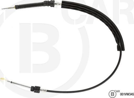 Трос переключения передач КПП B CAR для Volkswagen New Beetle I (A4) 2002-2005. Артикул 001VW345
