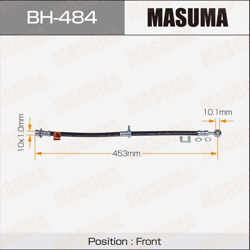 Тормозной шланг Masuma. Артикул BH-484