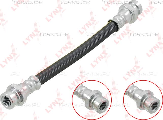 Тормозной шланг LYNXauto передний внешний для Mitsubishi L200 III 1996-2006. Артикул BL-3899