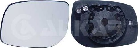 Зеркальное стекло бокового зеркала Alkar левое для Toyota Auris I 2006-2012. Артикул 6431957