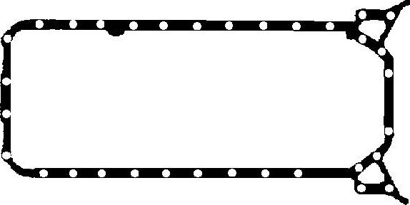 Прокладка маслянного поддона двигателя BGA. Артикул OP2374