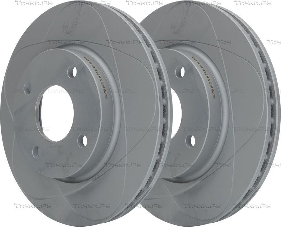 Тормозной диск ATE PowerDisc передний для Ford Mondeo I 1993-1996. Артикул 24.0324-0120.1
