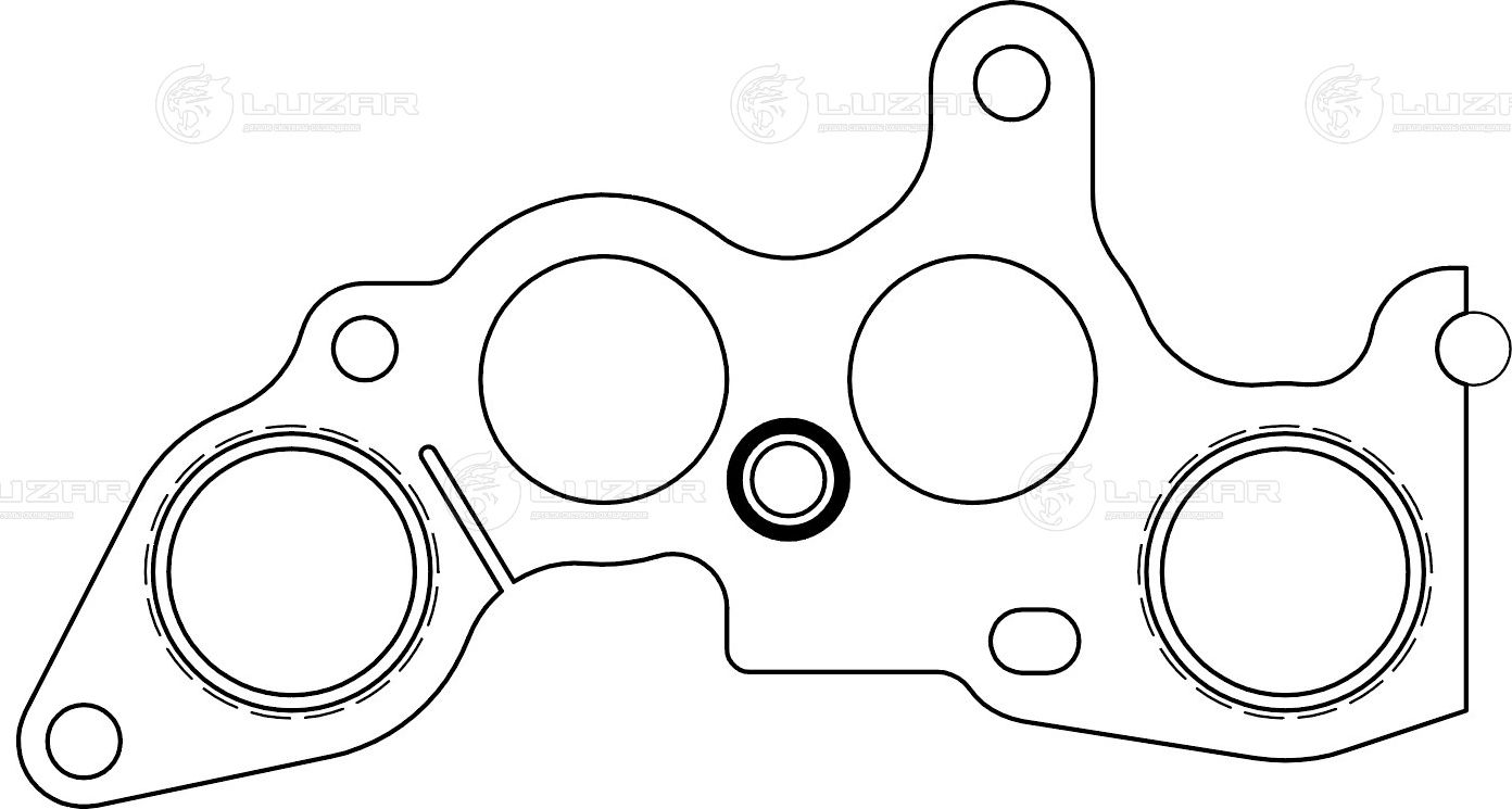 Прокладка коллектора Luzar. Артикул LES 40103